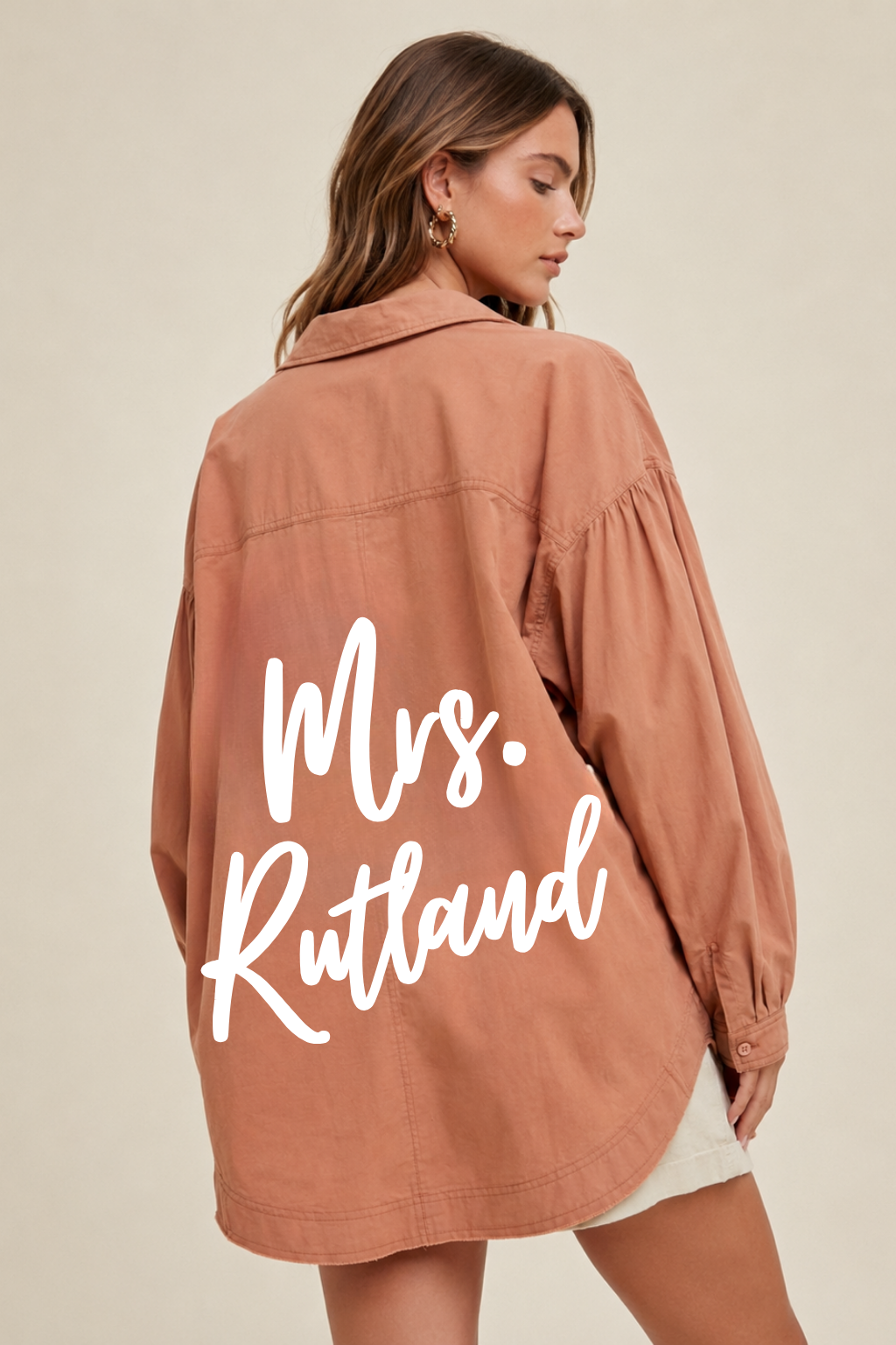 Rusted Button Down Shirt